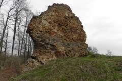 2011-04-17 Inowłódz - ruiny zamku (2)