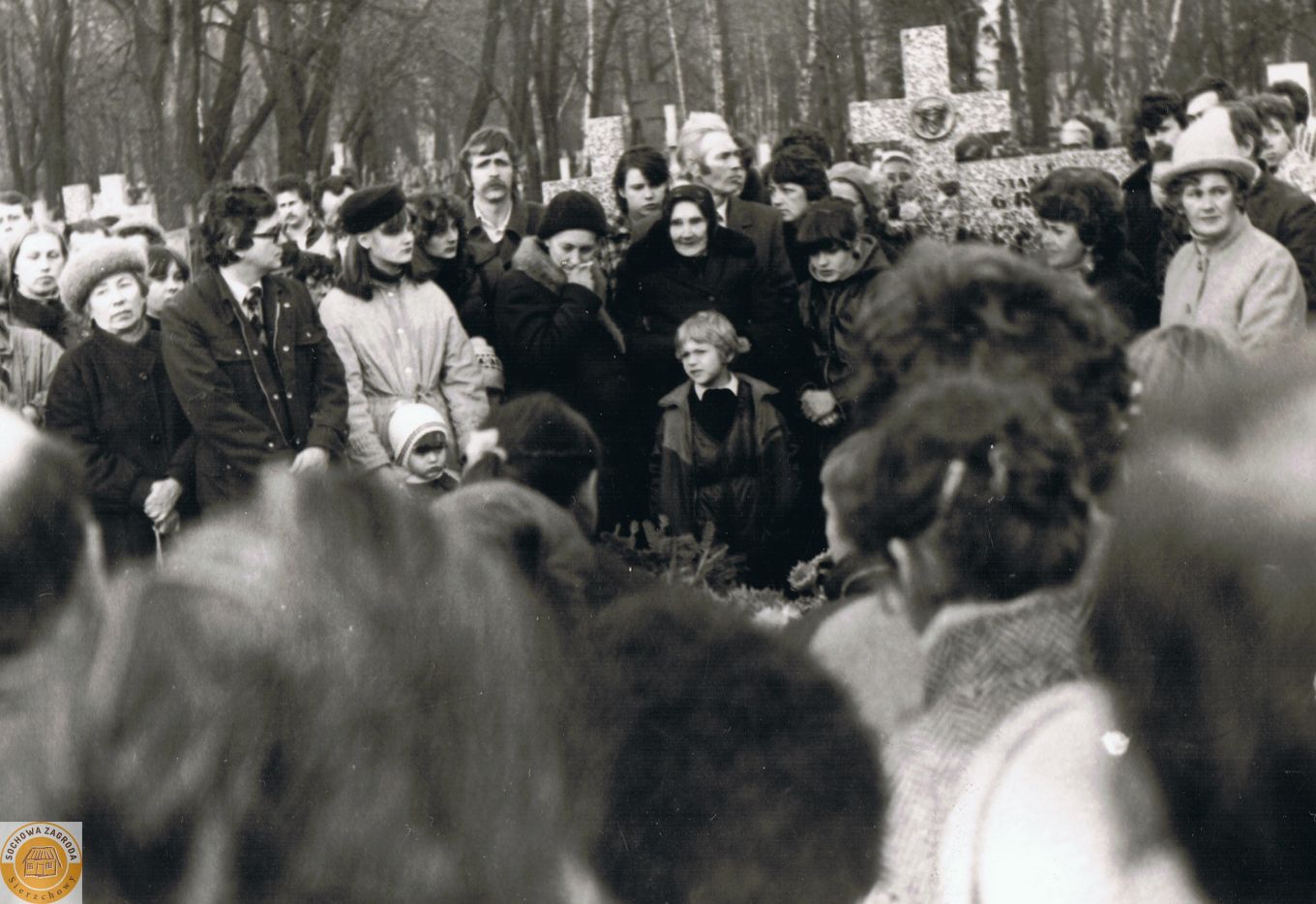 1981-01 Cielądz - Szymon Kosiacki, pogrzeb