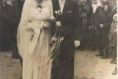 1953r. Wólka Jagielczyńska - Zofia Bednarek i Stanisław Bienias