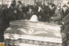 1973r. Sierzchowy - pogrzeb Antoniego Dudka