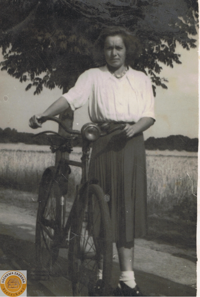 1950r. Krzykowice koło Wolborza - Maria Wojciechowska