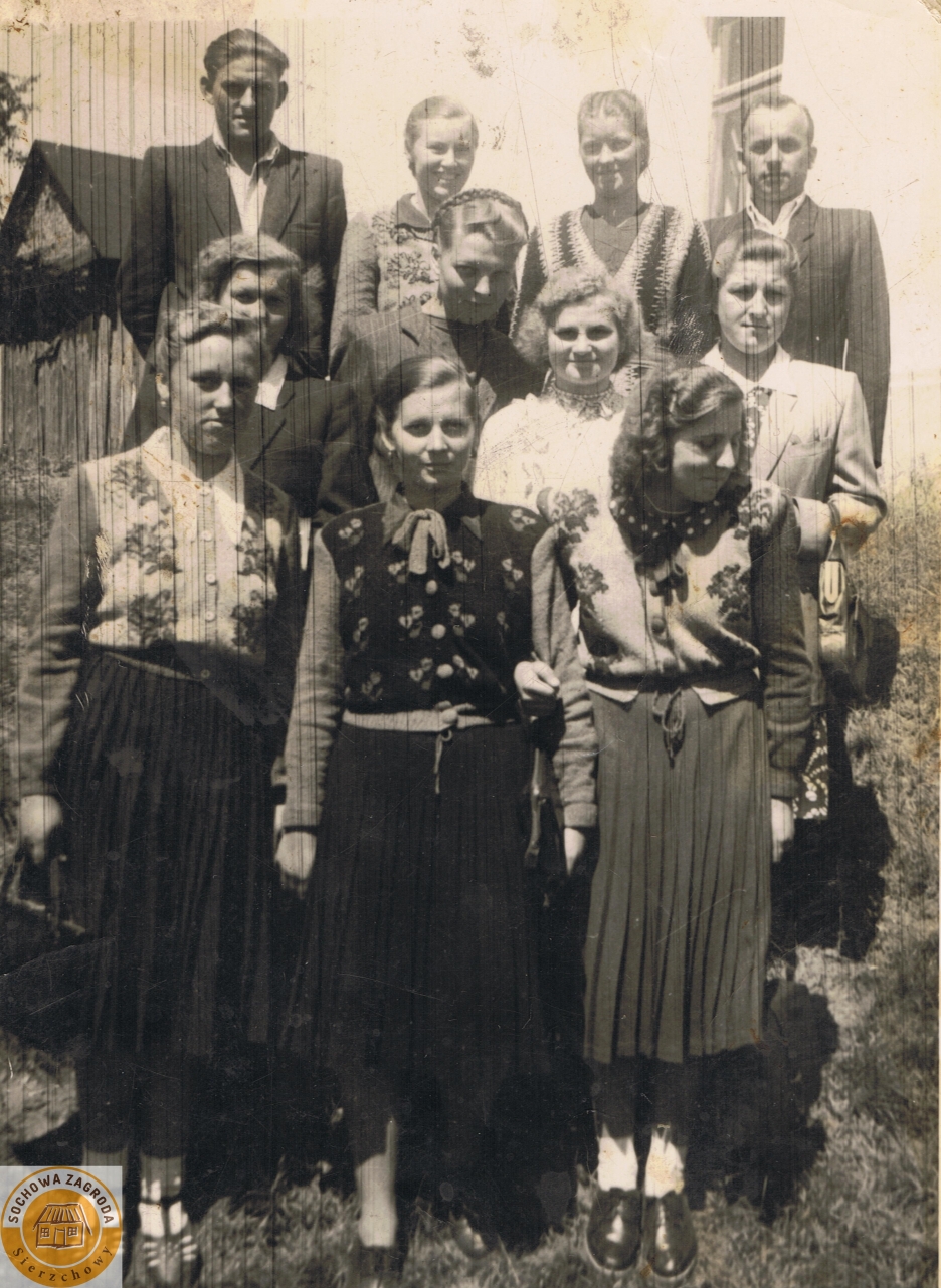 1952-05-20 Zawada - Barbara Ogórek,Leokadia Adamowska, Natalia Krośnia, Jan Przybysz