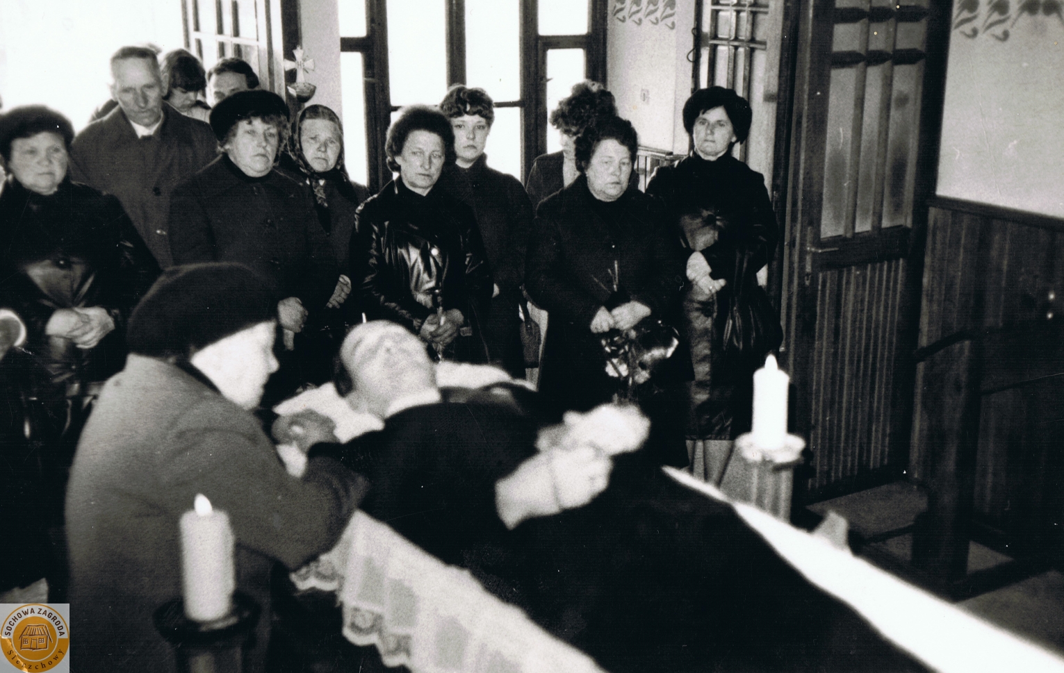 1980r. Tomaszów Mazowiecki - pogrzeb, rodzina Smyczków (2)