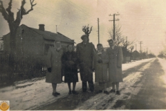 1970r. Zawada - Maria i Władysław Wojciechowscy, Barbara Smyczek