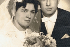 1979r. Nagórzyce - Teresa i Kazimierz Dziubałdowscy