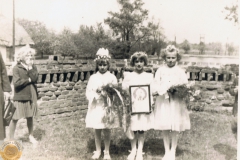 1962r. Sierzchowy - Grażyna Bors, Bronisława Lewandowska, Janina Wieczorek