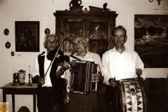 Ulaski u Bieńkowskich - Piotr Gaca, Jan Kędzierski z Dęblina i Józef Kędzierski (foto Andrzej Bieńkowski Warszawa)